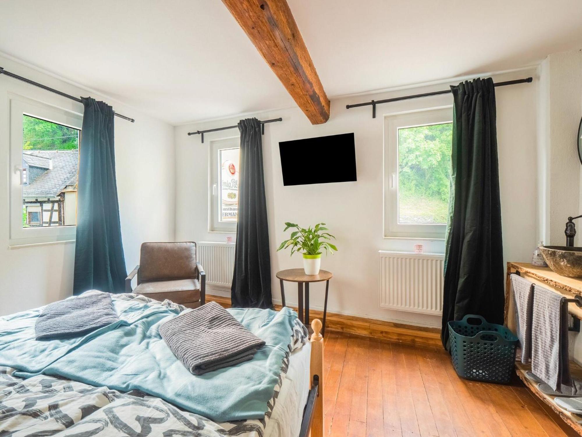 Cosy Holiday Home In Sankt Goarshausen With Barbecue Luaran gambar
