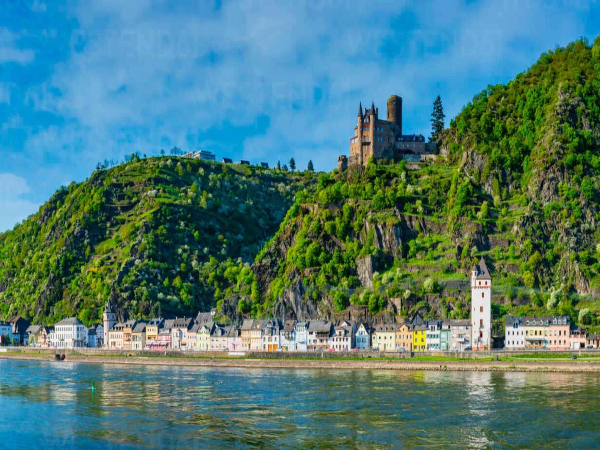 Cosy Holiday Home In Sankt Goarshausen With Barbecue Luaran gambar
